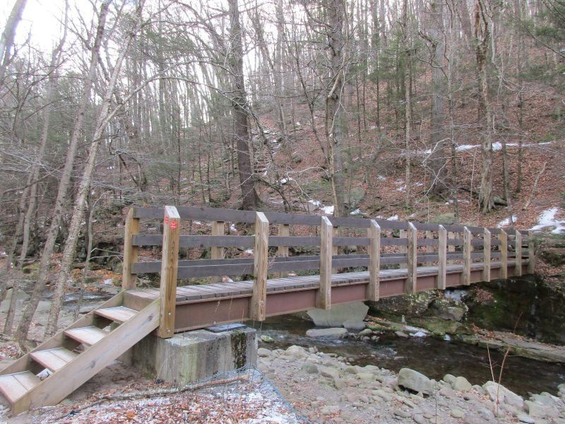 Crossing Woodland Creek